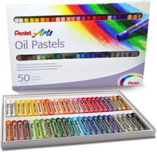 Pentel PHN4-50 Oil Pastels -