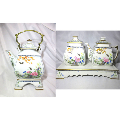 Franklin mint porcelain flower - mint,