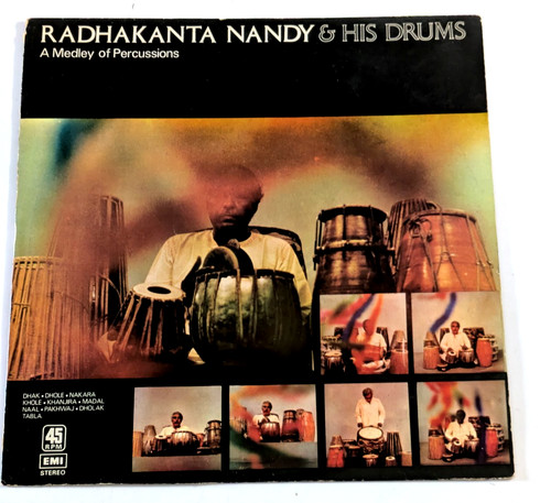 Radhakanta nandy his drums - radhakanta,