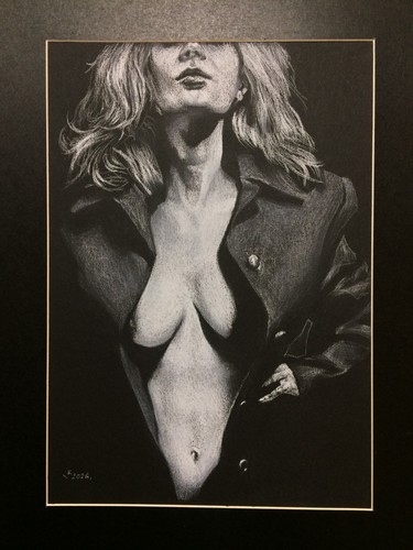 Original art drawing - art, noir