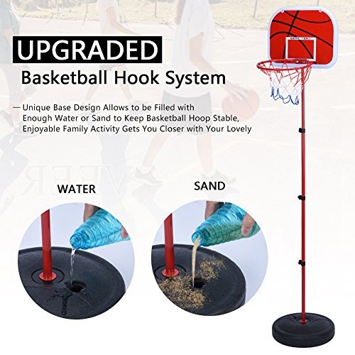 Height adjustable basketball - adjustable,