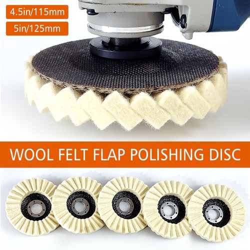 5pcs wool felt - 4.5"/5",