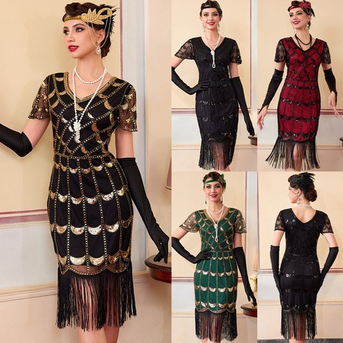 Womens flapper dress cocktail - flapper,