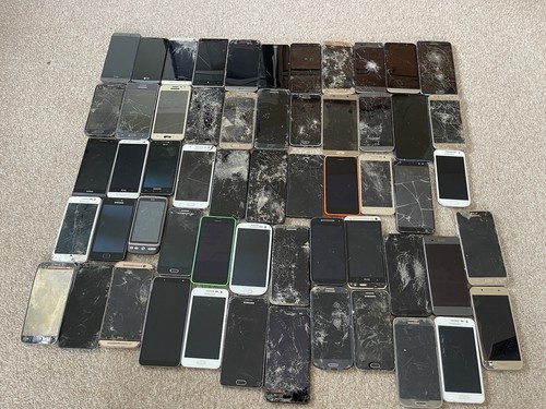 57x mixed smartphones joblot - smartphones,
