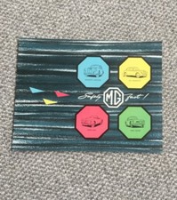 Safety Fast MG brochure/magazine  Magnette Varitone/Magnette/MGA Coupe