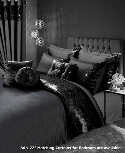 Crushed velvet bedding set - bedding,