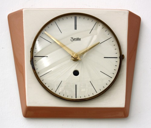 Vintage 24cm zentra wall - zentra, clock