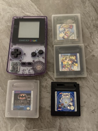 Gameboy colour atomic clear - gameboy,