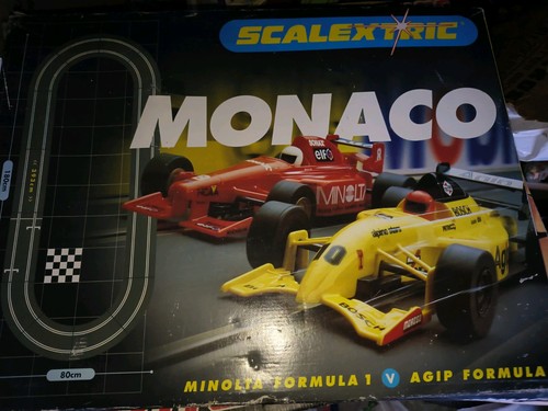 Scalextric racing set - scalextric,