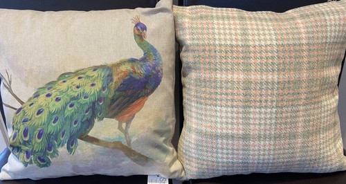 Stunning peacock cushion - stunning, cover