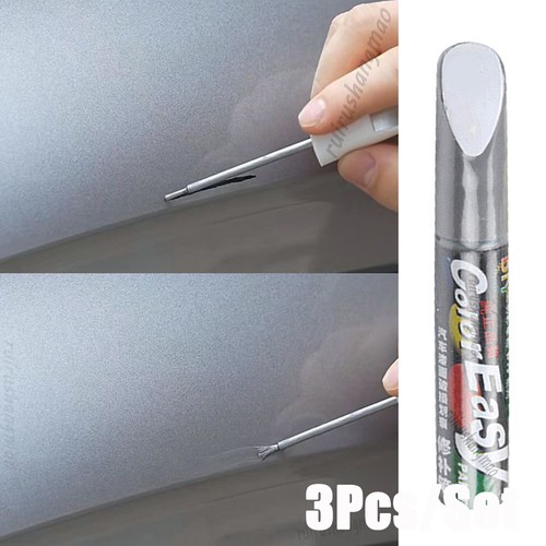 3pcs silver car paint - silver,