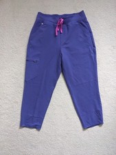 FIGS Zamora Technical Collection Women's Purple Scrubs Jogger Trousers  Size M
