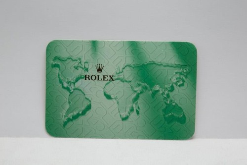 Genuine rolex calendar card - rolex,