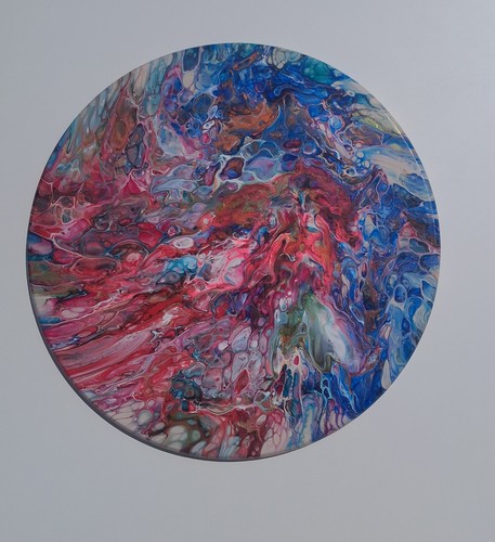 Handmade painting fluid art - handmade,