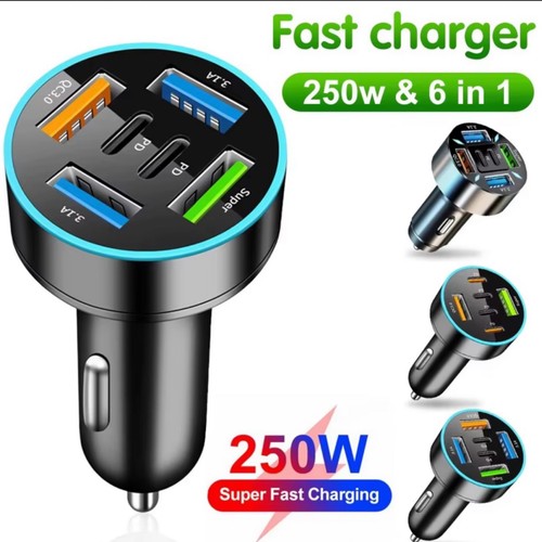 250w ports car charger - 6, fast