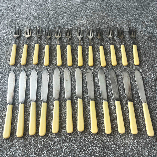 Vintage sheffield epns fish - sheffield,