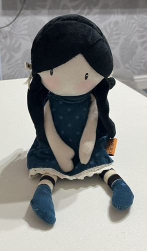 Santoro gorjuss plush rag doll - gorjuss,