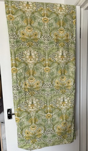 William morris green curtains - william,