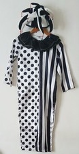 Halloween Court Jester Costume Medium Child Age Girls Fancy Dress Outfit
