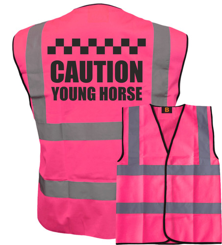 Horse riding vis pink - vis, vest