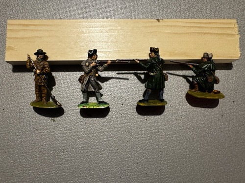 Lot painted plastic 54mm - 4,