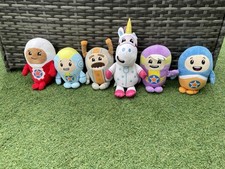 Go Jetters Toys plush Full Set x6 Ubercorn Xuli Foz Glitch Lars Kyan CBeebies#1 