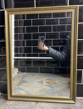 Vintage St Michael Marks & Spencer Rectangle Gilt Finish Mirror