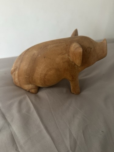 Vintage hand carved wooden - vintage,