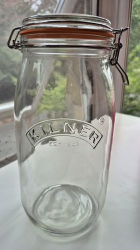 Kilner clip top jar litre - kilner,