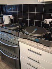 Pair of Stanton T.62 Turntable Direct Drive