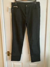 Womens Jeanetic Black Stretch