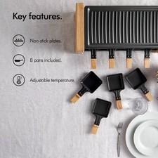 1200W 8 Person Raclette Grill