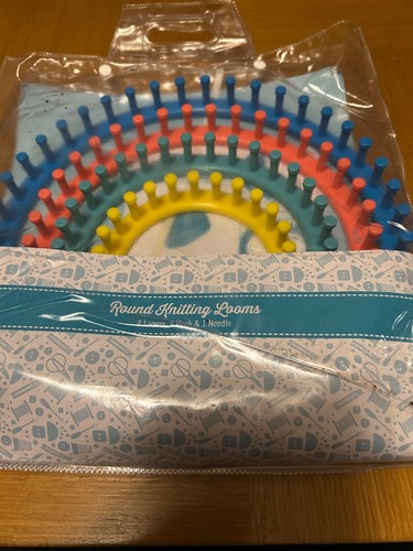 Round knitting loom set - round,
