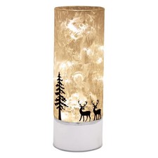 LARGE REINDEER WITH TREE LED
