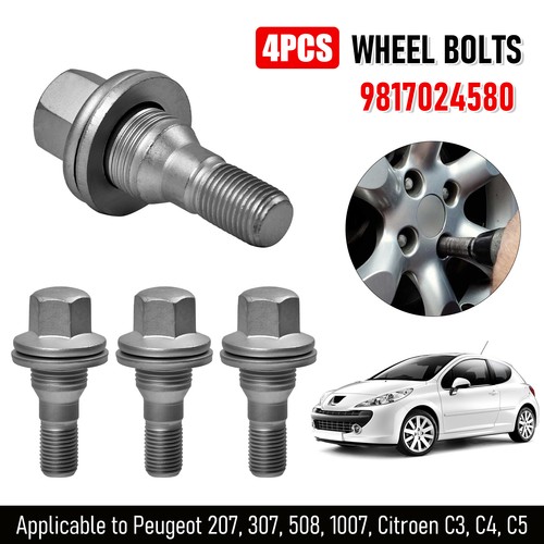 4pcs wheel nuts 17mm - 4pcs,