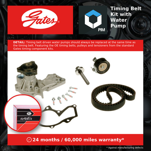 Timing belt water pump - belt,