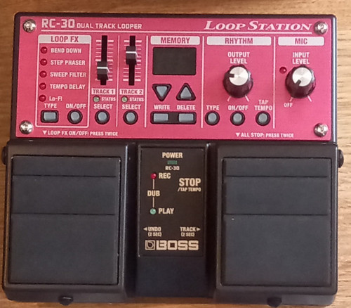 Boss loop station pedal - boss,
