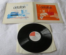 Ortofon Pick Up Test of Sound Reproduction LP
