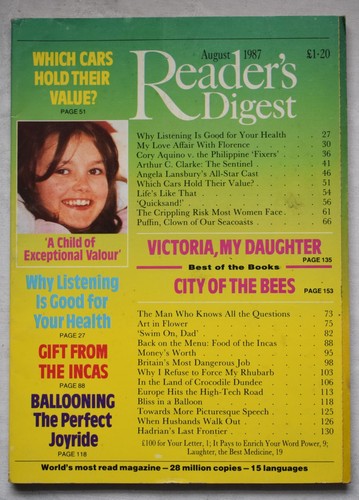 Reader digest magazine - reader's,