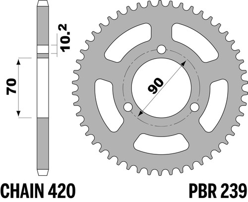 Steel crown teeth - steel,