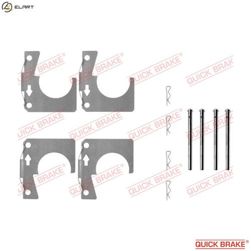 Accessory kit disc brake pad - brake,