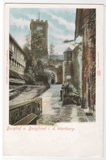 Burghof Bergfried Wartburg