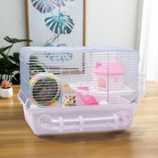 Home Indoor Castle Gorgeous Hamster Gerbil Mouse Cage Animal Play Cage