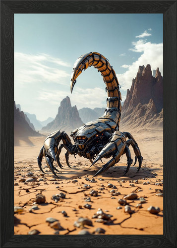 Mechanical scorpion desert - mechanical, in
