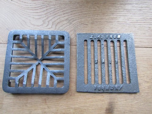 Square slanted flat cast iron - cast,
