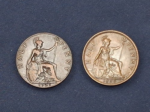 1925 1935 d half - /,