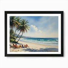 Sun Palms Ocean Beach  Art