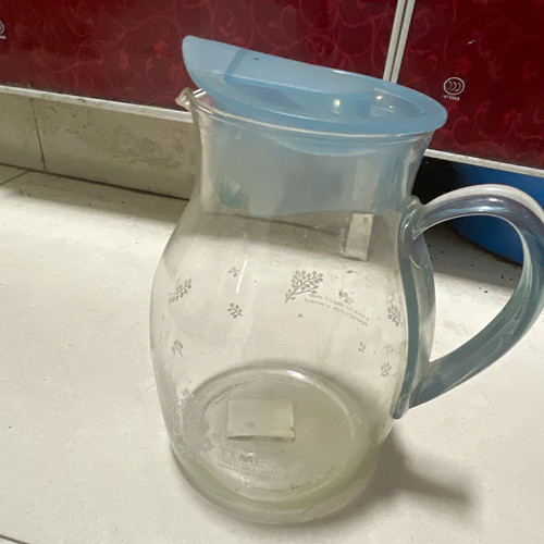 Clear glass pitcher - 1l, jug