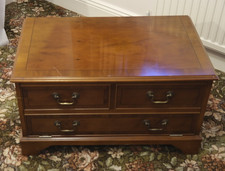 Pre owned Reproduction YEW wood TV Video Cabinet Collection only TA11 6EG