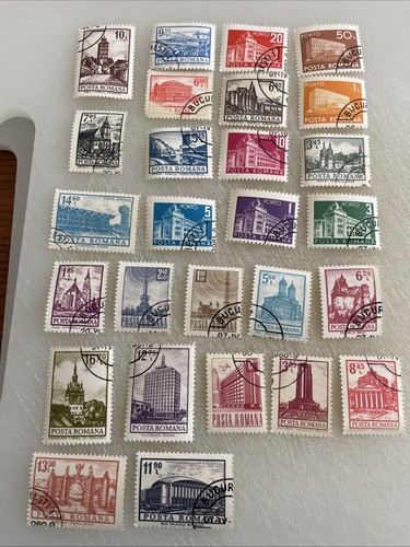 Selection romanian postage - selection,